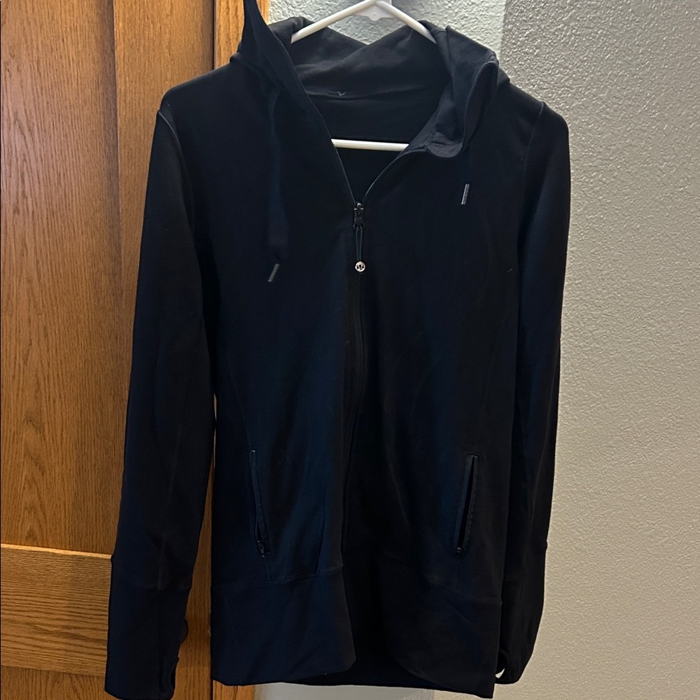 Lululemon Black Zip-Up Hoodie